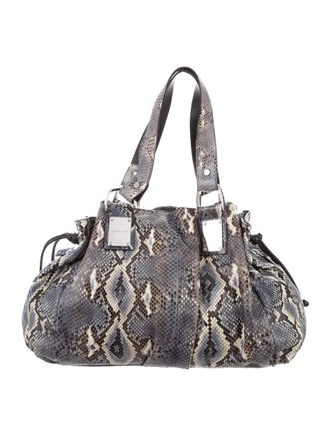 sac homme michael kors|Michael Kors snakeskin bag.